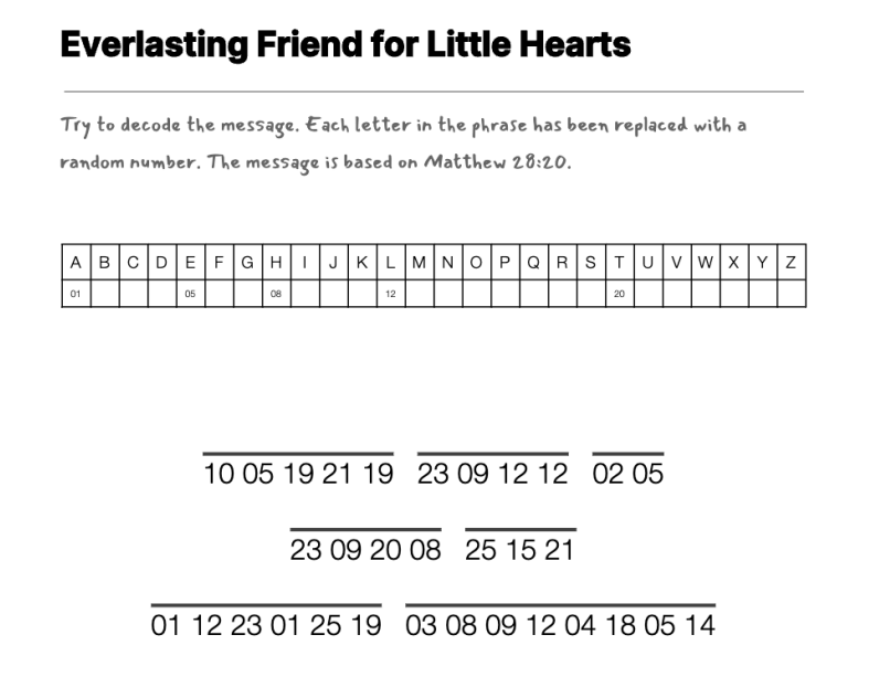 No Ordinary King cryptogram